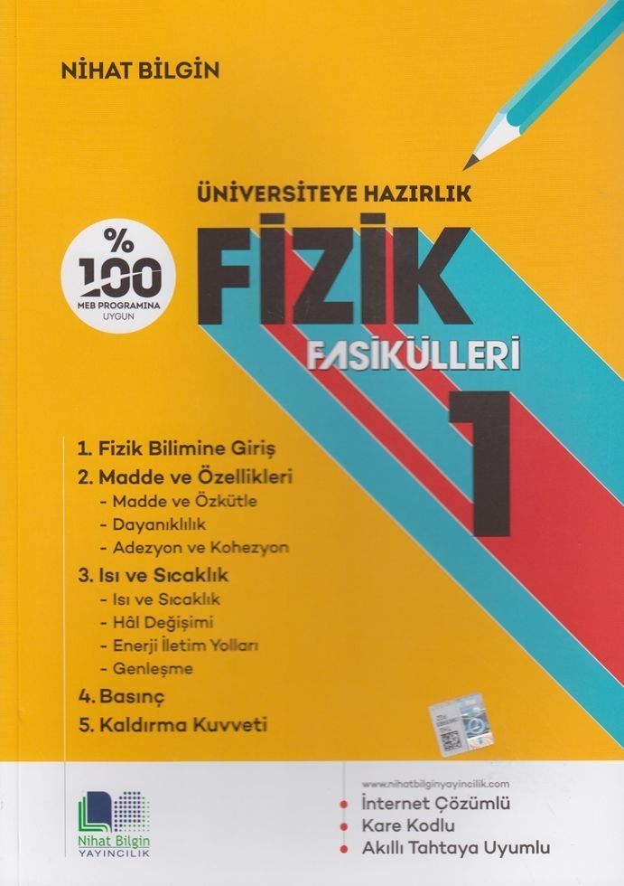 Nihat Bilgin Fizik Fasikülleri 1 Nihat Bilgin Fizik Fasikülleri 1