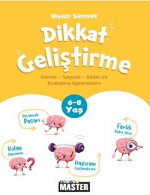 Okyanus Yayınları 6 – 8 Yaş Junior Master Dikkat Geliştirme Egzersizleri Okyanus Yayınları 6 – 8 Yaş Junior Master Dikkat Geliştirme Egzersizleri