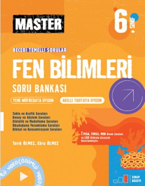 Okyanus Yayınları 6. Sınıf Master Fen Bilimleri Soru Bankası Okyanus Yayınları 6. Sınıf Master Fen Bilimleri Soru Bankası