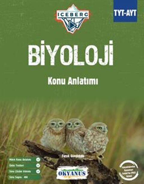 Okyanus Yayınları TYT AYT Iceberg Biyoloji Konu Anlatımı Okyanus Yayınları TYT AYT Iceberg Biyoloji Konu Anlatımı