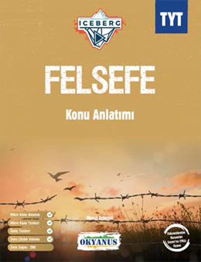 Okyanus Yayınları TYT Felsefe Iceberg Konu Anlatımı Okyanus Yayınları TYT Felsefe Iceberg Konu Anlatımı