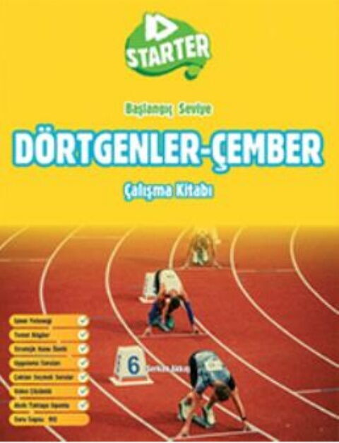 Okyanus Yayınları TYT Starter Dörtgenler Çember Çalışma Kitabı Okyanus Yayınları TYT Starter Dörtgenler Çember Çalışma Kitabı