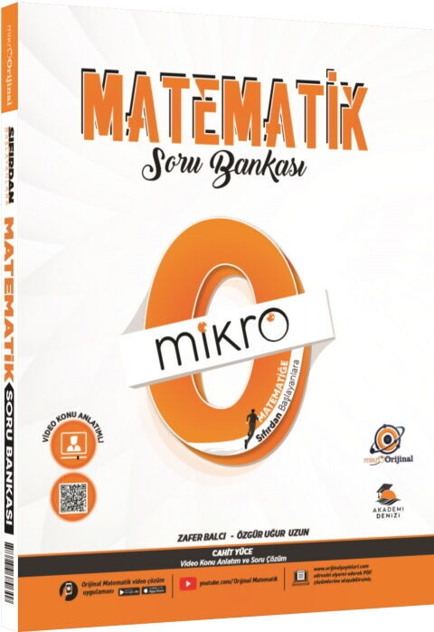 Orijinal Mikro TYT Matematik Sıfır Soru Bankası Orijinal Mikro TYT Matematik Sıfır Soru Bankası