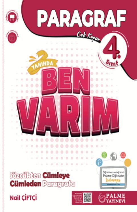 Palme Yayınları 4. Sınıf Paragraf Yanında Ben Varım Çek Kopar Palme Yayınları 4. Sınıf Paragraf Yanında Ben Varım Çek Kopar