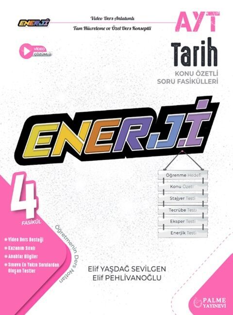 Palme Yayınları AYT Enerji Tarih Konu Özetli Soru Fasikülleri Palme Yayınları AYT Enerji Tarih Konu Özetli Soru Fasikülleri