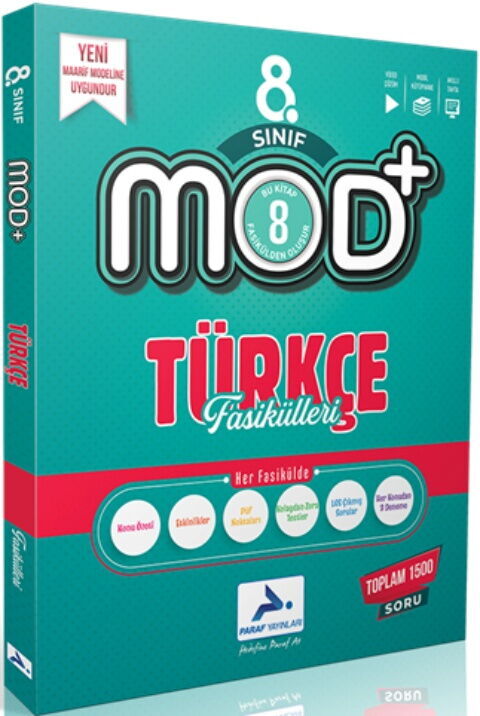 Paraf Yayınları 8. Sınıf Türkçe MOD Konu Anlatım Fasikülleri Paraf Yayınları 8. Sınıf Türkçe MOD Konu Anlatım Fasikülleri
