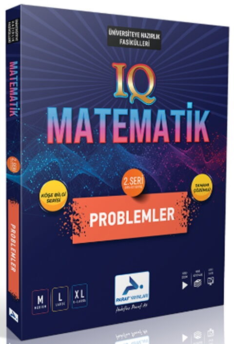 Paraf Yayınları IQ Matematik 2. Seri Problemler Soru Kütüphanesi Paraf Yayınları IQ Matematik 2. Seri Problemler Soru Kütüphanesi