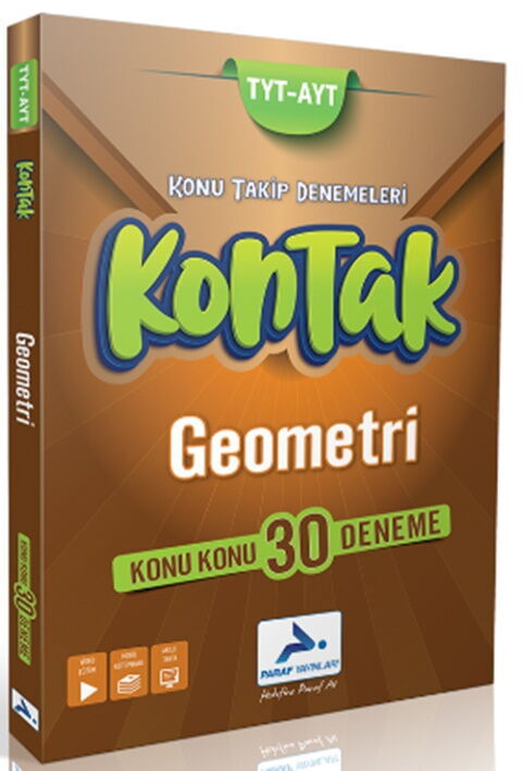 Paraf Yayınları TYT AYT Geometri Kontak Konu Takip Denemeleri Paraf Yayınları TYT AYT Geometri Kontak Konu Takip Denemeleri