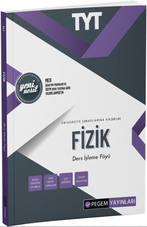 Pegem Akademi TYT Fizik Ders İşleme Föyü Pegem Akademi TYT Fizik Ders İşleme Föyü