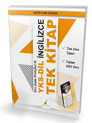 Pelikan Yayınları YKSDİL Soru Çözüm Stratejileri ile İngilizce Tek Kitap Dijital Çözümlü Pelikan Yayınları YKSDİL Soru Çözüm Stratejileri ile İngilizce Tek Kitap Dijital Çözümlü