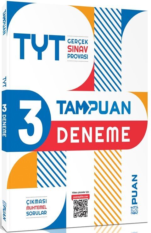 Puan Yayınları TYT Tam Puan 3 Deneme Puan Yayınları TYT Tam Puan 3 Deneme