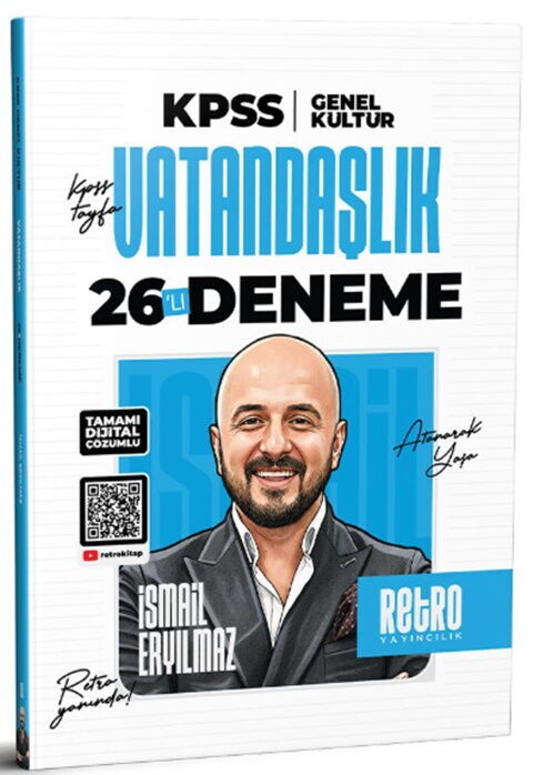 Retro Yayıncılık KPSS Vatandaşlık Genel Kültür 26 lı Deneme Retro Yayıncılık KPSS Vatandaşlık Genel Kültür 26 lı Deneme