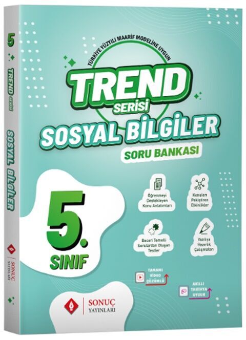 Sonuç Yayınları 5. Sınıf Sosyal Bilgiler Trend Serisi Soru Bankası Sonuç Yayınları 5. Sınıf Sosyal Bilgiler Trend Serisi Soru Bankası