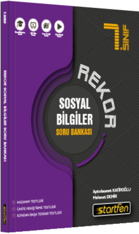 Startfen Yayınları 7. Sınıf Sosyal Bilgiler Rekor Soru Bankası Startfen Yayınları 7. Sınıf Sosyal Bilgiler Rekor Soru Bankası