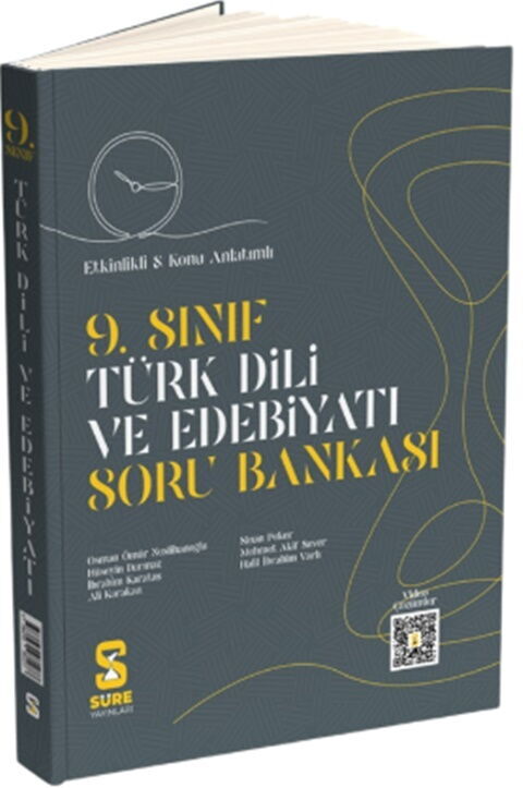 Süre Yayınları 9. Sınıf Türk Dili ve Edebiyatı Soru Bankası Süre Yayınları 9. Sınıf Türk Dili ve Edebiyatı Soru Bankası
