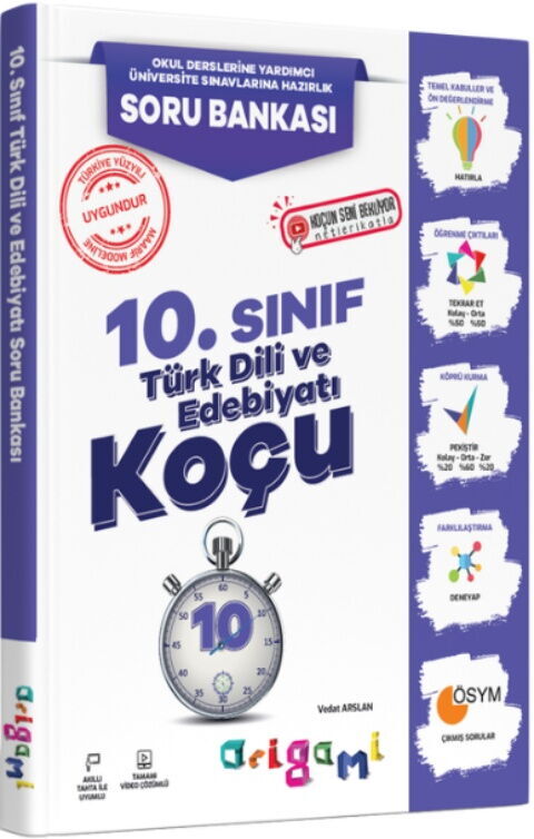 Tammat Yayıncılık 10. Sınıf Türk Dili ve Edebiyatı Origami Soru Bankası Tammat Yayıncılık 10. Sınıf Türk Dili ve Edebiyatı Origami Soru Bankası