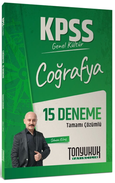 Tonyukuk Yayıncılık KPSS Genel Kültür Coğrafya Tamamı Çözümlü 15 Deneme Tonyukuk Yayıncılık KPSS Genel Kültür Coğrafya Tamamı Çözümlü 15 Deneme