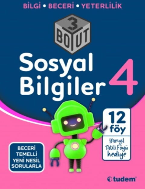 Tudem Yayınları 4. Sınıf Sosyal Bilgiler 3 Boyut Tudem Yayınları 4. Sınıf Sosyal Bilgiler 3 Boyut