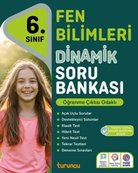 Tudem Yayınları 6. Sınıf Fen Bilimleri Dinamik Soru Bankası Tudem Yayınları 6. Sınıf Fen Bilimleri Dinamik Soru Bankası