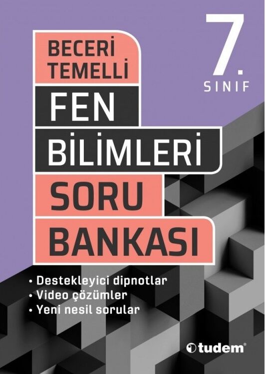 Tudem Yayınları 7. Sınıf Fen Bilimleri Soru Bankası Tudem Yayınları 7. Sınıf Fen Bilimleri Soru Bankası