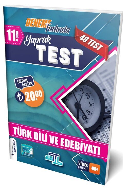Tümler Yayınları 11. Sınıf Türk Dili ve Edebiyatı Yaprak Test Tümler Yayınları 11. Sınıf Türk Dili ve Edebiyatı Yaprak Test
