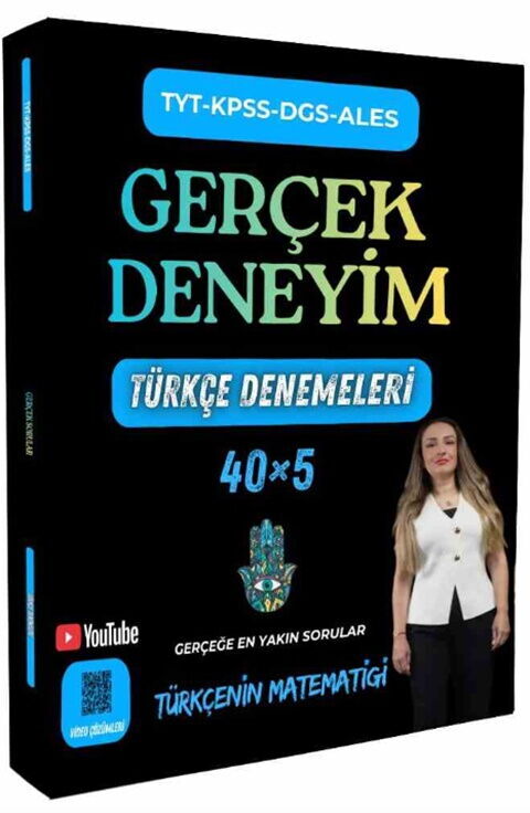 Türkçenin Matematiği TYT KPSS ALES DGS Türkçe 40 x 5 Denemeleri Türkçenin Matematiği TYT KPSS ALES DGS Türkçe 40 x 5 Denemeleri