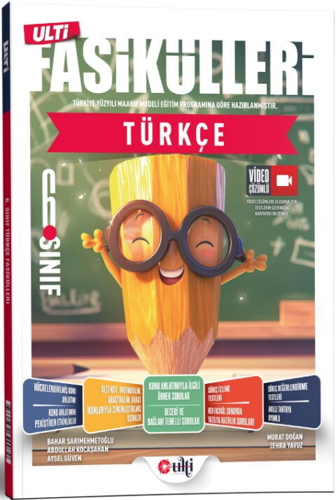 Ulti Yayınları 6. Sınıf Türkçe Ulti Fasikülleri Ulti Yayınları 6. Sınıf Türkçe Ulti Fasikülleri