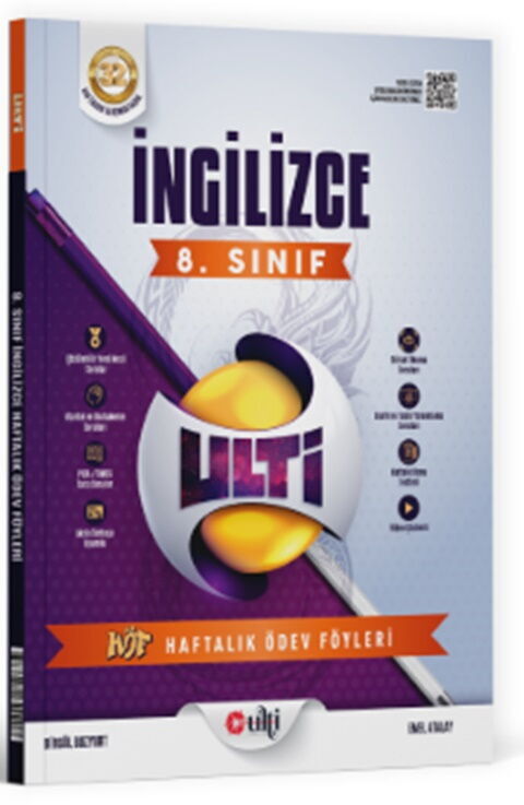 Ulti Yayınları 8. Sınıf LGS İngilizce Haftalık Ödev Föyleri Ulti Yayınları 8. Sınıf LGS İngilizce Haftalık Ödev Föyleri