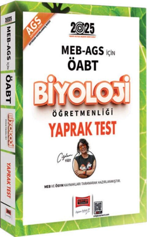 Yargı Yayınları 2025 MEB AGS ÖABT Biyoloji Öğretmenliği Yaprak Test Yargı Yayınları 2025 MEB AGS ÖABT Biyoloji Öğretmenliği Yaprak Test
