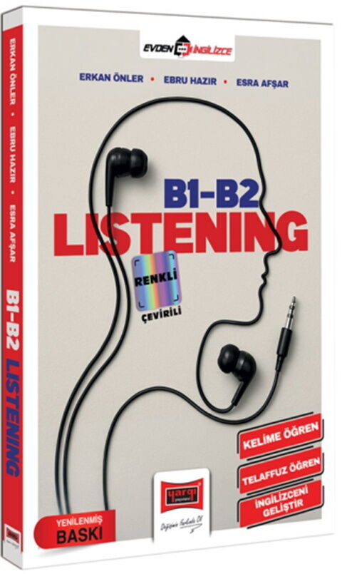 Yargı Yayınları B1-B2 Listening Renkli Çevirili Yargı Yayınları B1-B2 Listening Renkli Çevirili