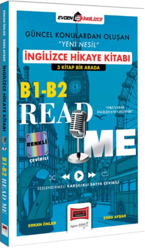 Yargı Yayınları B1 B2 Read Me İngilizce Hikaye Kitabı 3 Kitap Bir Arada Yargı Yayınları B1 B2 Read Me İngilizce Hikaye Kitabı 3 Kitap Bir Arada