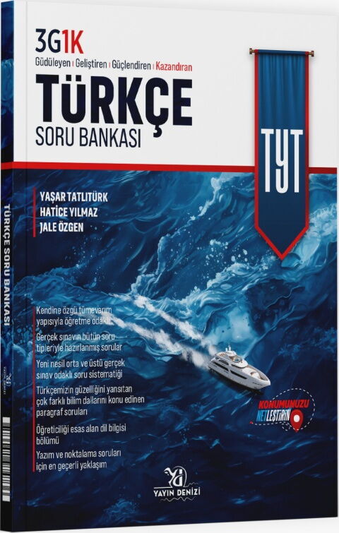 Yayın Denizi TYT Türkçe 3G1K Soru Bankası Yayın Denizi TYT Türkçe 3G1K Soru Bankası