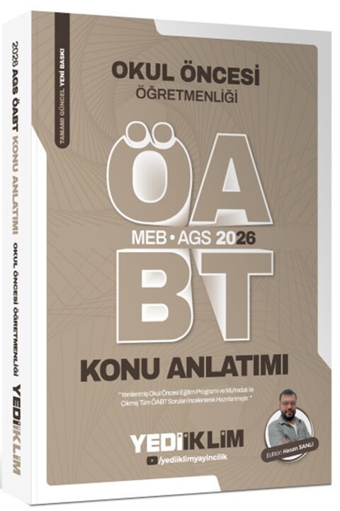 Yediiklim MEB AGS ÖABT Okul Öncesi Öğretmenliği Konu Anlatımı Yediiklim MEB AGS ÖABT Okul Öncesi Öğretmenliği Konu Anlatımı