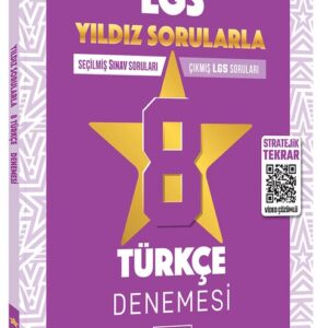 Yıldız Sorular 8. Sınıf LGS Türkçe 8 Deneme