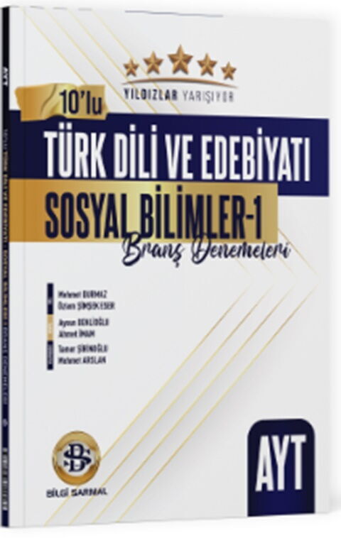 Yıldızlar Yarışıyor AYT Türk Dili ve Edebiyatı Sosyal Bilimler 1 10 lu Branş Denemeleri Yıldızlar Yarışıyor AYT Türk Dili ve Edebiyatı Sosyal Bilimler 1 10 lu Branş Denemeleri