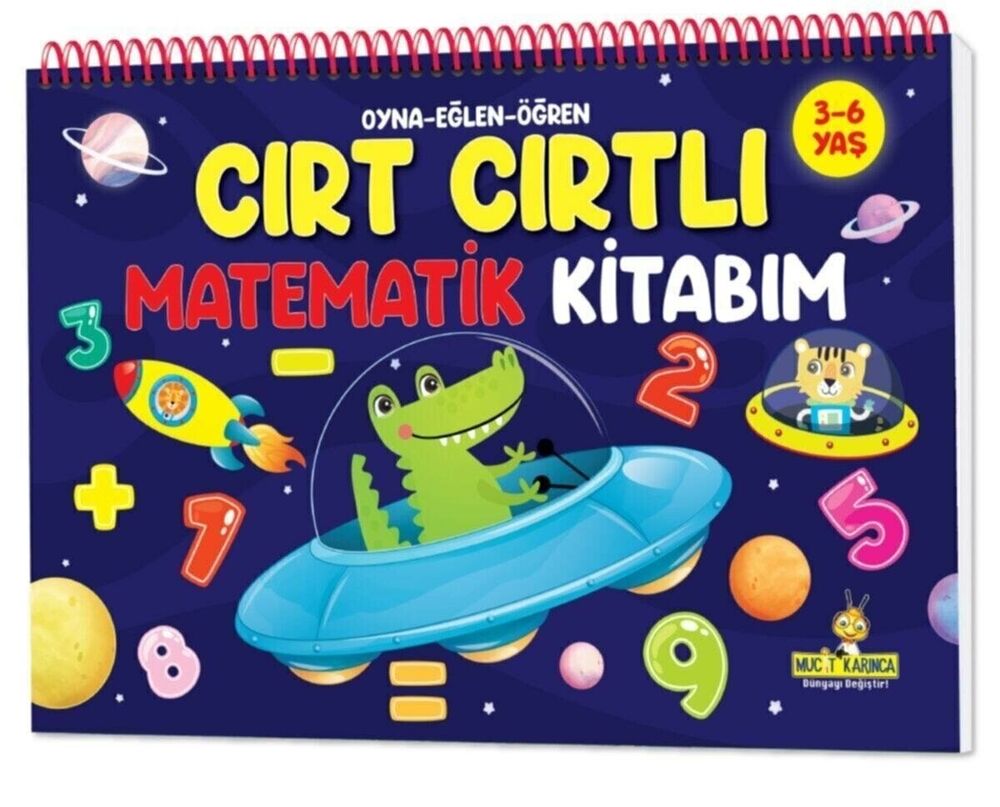 Yükselen Zeka Yayınları Cırt Cırtlı Matematik Kitabım Yükselen Zeka Yayınları Cırt Cırtlı Matematik Kitabım